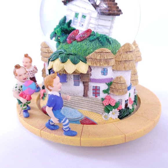 Wizard Of Oz House On The Wicked Witch Of The East San Francisco Music Box Co - Picture 2 of 14